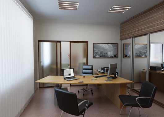 Вентиляция и дизайн в офисе